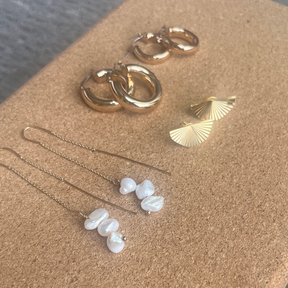 Banana Republic and Madewell Earrings